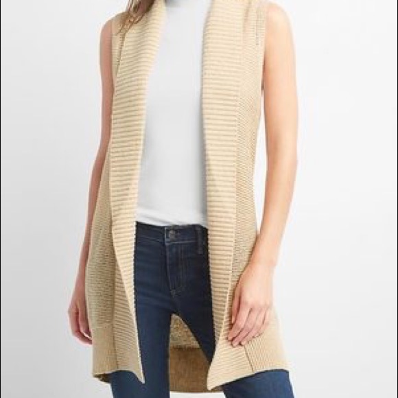 sleeveless sweater cardigan